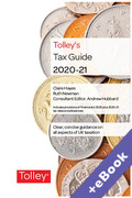 Cover of Tolley's Tax Guide 2020-21 (Book & eBook Pack)