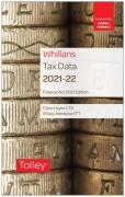 Cover of Whillans Tax Data 2021-22: Finance Act Edition