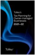 Cover of Tolley's Tax Planning for Owner-Managed Businesses 2021-22