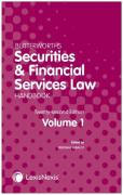 Cover of Butterworths Securities and Financial Services Law Handbook 2021