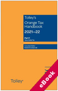 Cover of Tolley's Orange Tax Handbook 2021-22 (eBook)