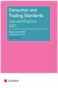 Cover of Consumer and Trading Standards: Law and Practice 2021