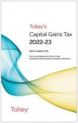 Cover of Tolley's Capital Gains Tax 2022-23 Main Annual