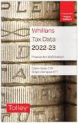 Cover of Whillans Tax Data 2022-23: Finance Act Edition