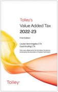 Cover of Tolley's Value Added Tax 2022-23 - 1st & 2nd Editions