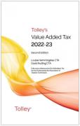 Cover of Tolley's Value Added Tax 2022-23: 2nd edition only