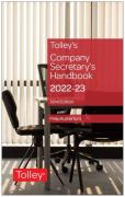Cover of Tolley's Company Secretary's Handbook 2022-23