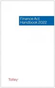 Cover of Finance Act Handbook 2022