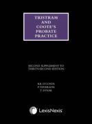 Cover of Tristram and Coote's Probate Practice 32nd edition: 2nd Supplement