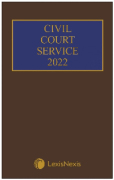 Cover of Civil Court Service 2022 (The Brown Book)