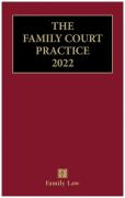 Cover of The Red Book: The Family Court Practice 2022 with Autumn Supplement
