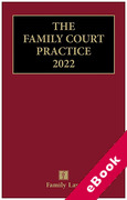 Cover of The Red Book: The Family Court Practice 2022 (eBook)