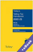 Cover of Tolley's Yellow Tax Handbook 2022-23 (Book & eBook Pack)