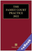 Cover of The Red Book: The Family Court Practice 2022 (Book & eBook Pack)