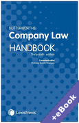 Cover of Butterworths Company Law Handbook 2022 (Book & eBook Pack)