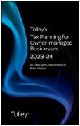Cover of Tolley's Tax Planning for Owner-Managed Businesses 2023-24