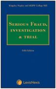 Cover of Serious Fraud, Investigation and Trial