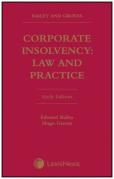 Cover of Bailey and Groves: Corporate Insolvency - Law and Practice