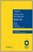 Cover of Tolley's Yellow Tax Handbook 2023-24