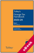 Cover of Tolley's Orange Tax Handbook 2023-24 (eBook)