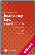 Cover of Butterworths Insolvency Law Handbook 2023 (eBook)