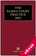 Cover of The Red Book: The Family Court Practice 2023 (eBook)