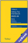 Cover of Tolley's Yellow Tax Handbook 2023-24 (Book & eBook Pack)
