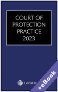 Cover of Court of Protection Practice 2023 (Book & eBook Pack)