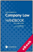 Cover of Butterworths Company Law Handbook 2024 (eBook)