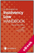 Cover of Butterworths Insolvency Law Handbook 2024 (eBook)