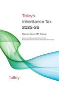 Cover of Tolley's Inheritance Tax 2025-26