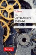 Cover of Tolley's Tax Computations 2025-26