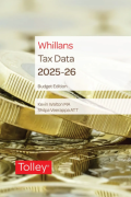 Cover of Whillans Tax Data 2025-26 Budget edition