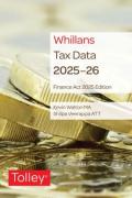 Cover of Whillans Tax Data 2025-26 Finance Act edition