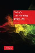 Cover of Tolley's Tax Planning 2025-26