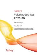 Cover of Tolley's Value Added Tax 2025-26: 2nd edition only