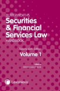 Cover of Butterworths Securities and Financial Services Law Handbook 2025