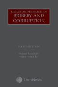 Cover of Lissack & Horlick on Bribery and Corruption