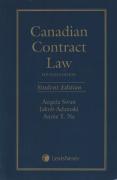 Cover of Canadian Contract Law