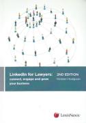 Cover of LinkedIn for Lawyers: Connect, Engage and Grow Your Business