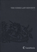 Cover of The Times Law Reports: Issues Only