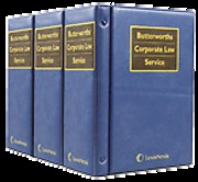 Cover of Butterworths Corporate Law Service Looseleaf Service