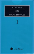 Cover of Cordery on Legal Services Looseleaf