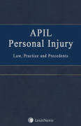 Cover of APIL Personal Injury Law, Practice and Precedents Looseleaf