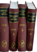 Cover of Industrial Relations Law Reports: Bound Volumes Only