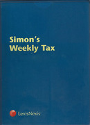 Cover of Simon's Weekly Tax Service Full Subscription: Cases and Intelligence