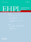 Cover of European Health and Pharmaceutical Law Review: Print + Online