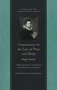 Cover of Commentary on the Law of Prize and Booty