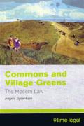 Cover of Commons and Village Greens: The Modern Law 