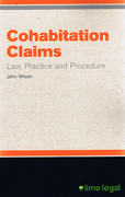 Cover of Cohabitation Claims: Law, Practice and Procedure